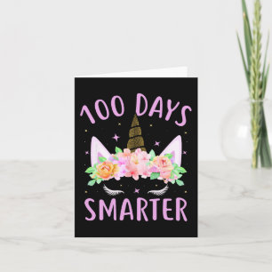 100 Tage klüger einhorn Kinder Kostüm 100. Karte