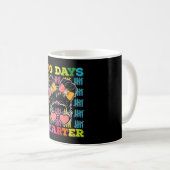 100 Tage kluger, gesünder Bun 100 Day of School Kaffeetasse (VorderseiteRechts)