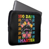 100 Tage kluger, gesünder Bun 100 Day of School Laptopschutzhülle (Vorne Rechts)