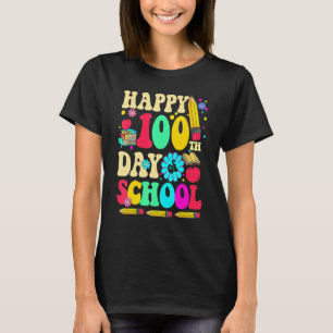 100 Tage kluger glücklicher 100. Schulkinder sind T-Shirt