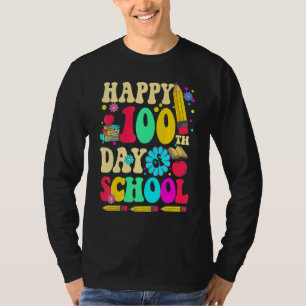 100 Tage kluger glücklicher 100. Schulkinder sind T-Shirt