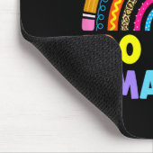 100 Tage klüger glücklicher 100. Schulrau Mousepad (Ecke)