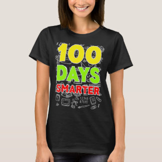 100 Tage klüger glücklicher 100. Schultag T-Shirt