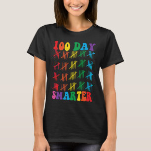 100 Tage klüger glücklicher 100. Schultag T-Shirt