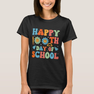 100 Tage klüger glücklicher 100. Schultag T-Shirt