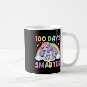 100 Tage klüger glücklicher 100. Schultag Unicorn Kaffeetasse
