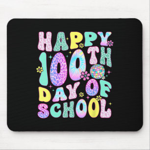 100 Tage klüger glücklicher 100. Tag der Gefärbte Mousepad