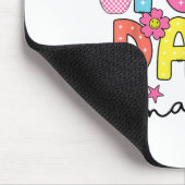100 Tage klüger Groovy 100. Schulmädchen Mousepad (Ecke)