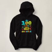 100 Tage klüger Hoodie (Design vorne)