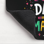 100 Tage klüger Lehrer 100. Schultag Kinder Mousepad (Ecke)