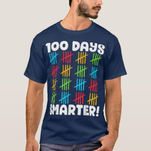 100 Tage klüger Niedlich 100 Tage Schulstudent B T-Shirt