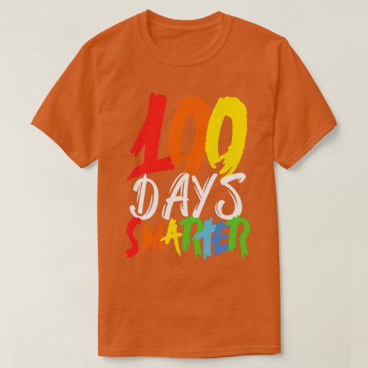 100 Tage klüger T-Shirt (Design vorne)