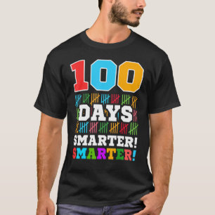 100 Tage klüger zählen Hash Marks 100 Tage T-Shirt