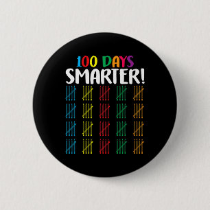 100 Tage klüger zählen Hash Marks Tage der Scho Button