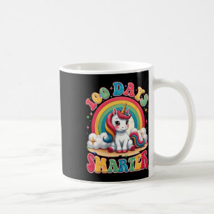 100 Tage klügere Kinder Mädchen einhorn 100. Tag v Kaffeetasse