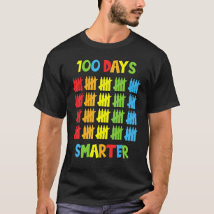 100 Tage klügere Lehrer Kinder Kind 100. Tag der T-Shirt