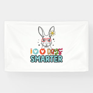 100 Tage klügere Mädchen Niedlichen Sonntag 100. T Banner