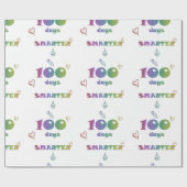 100 Tage kluges Papier - Schulgeschenk Geschenkpapier (Flach)