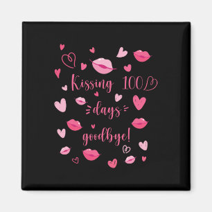 100 Tage Küssen ist gut Magnet