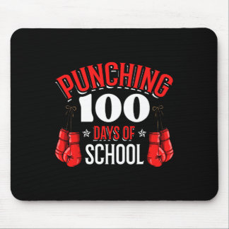 100 Tage lang Boxhandschuhe Mousepad