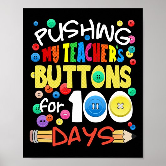 100 Tage lang die Tasten meines Lehrers drücken Sp Poster (Vorne)