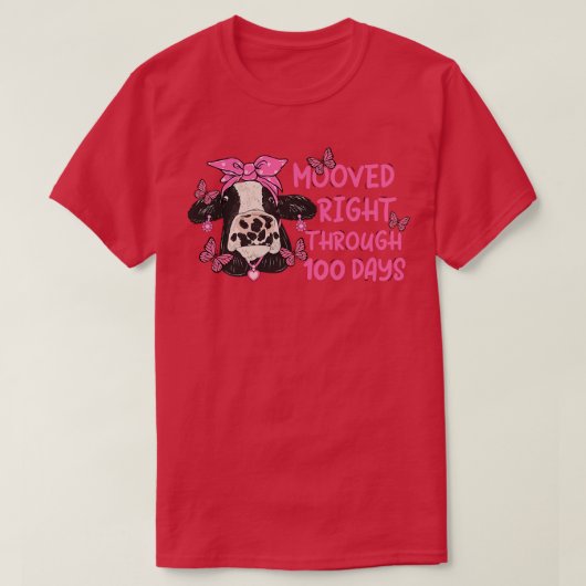 100 Tage lang T-Shirt (Design vorne)