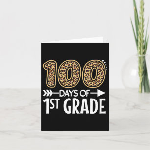 100 Tage Lehrer erster Klasse 100 Tage Karte