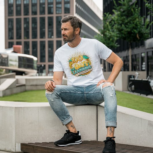 100 Tage Lernerfolge Spaß Abschluss T-Shirt