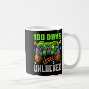 100-Tage-Level freigeschaltet Gaming 100 Tage Schu Kaffeetasse