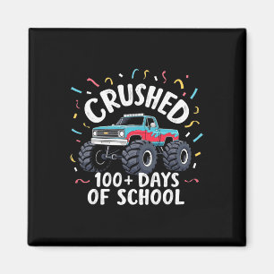 100 Tage LKW-Monster 100. Scho-Tag Magnet