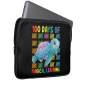 100 Tage Magische Lernschule Turtle School Laptopschutzhülle (Vorne Rechts)