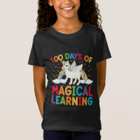 100 Tage magisches Lern-Schul-Einhorn-Mädchen