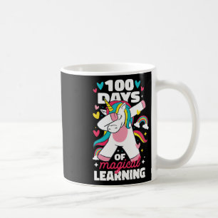100 Tage magisches Lernen 100. Schultag Kaffeetasse