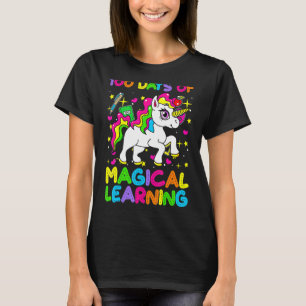 100 Tage Magisches Lernen 100. Schultag U T-Shirt