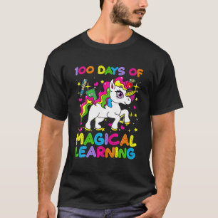 100 Tage Magisches Lernen 100. Schultag U T-Shirt