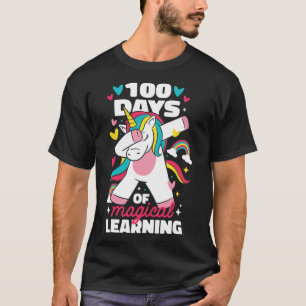 100 Tage Magisches Lernen 100. Schultag U T-Shirt