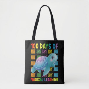 100 Tage magisches Lernen Turtle School Tasche
