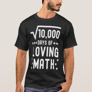 100 Tage Mathe lieben 100. Schultag Mathe T T-Shirt