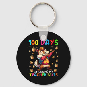 100 Tage meines Lehrers verrückt machen Dabbing Ei Schlüsselanhänger