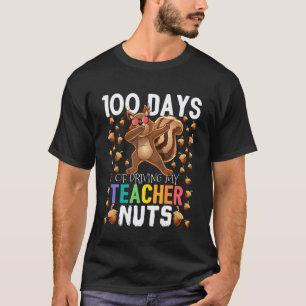 100 Tage meines Lehrers verrückt machen Dabbing Ei T-Shirt