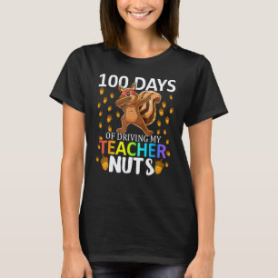 100 Tage meines Lehrers verrückt machen Dabbing Ei T-Shirt
