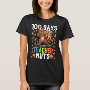 100 Tage meines Lehrers verrückt machen Dabbing Ei T-Shirt