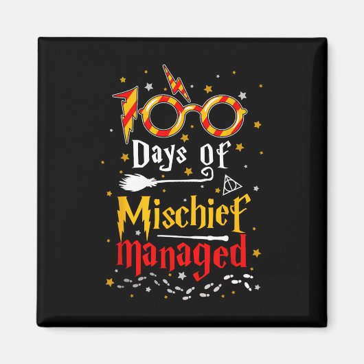 100 Tage Mischief gelang es, den 100. Magnet (Vorne)