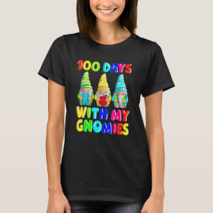 100 Tage mit meinen Gnomen 100. Schultag T-Shirt