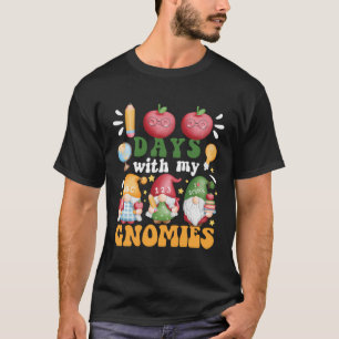 100 Tage mit meinen Gnomen 100. Schultag T-Shirt
