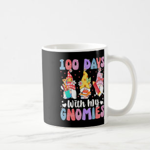 100 Tage mit meinen Gnomen 100 Tage Schullehrer Kaffeetasse