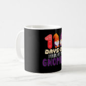 100 Tage mit meiner Gnomen-Schule Kaffeetasse (Vorderseite Links)