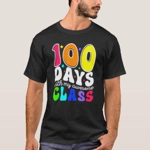 100 Tage Mit Meiner Großartigen Klasse 100. Schult T-Shirt
