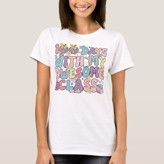 100 Tage mit meiner Phantastischen Klasse T-Shirt (Vorderseite)