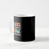 100 Tage mit Schülern am 100. Kaffeetasse (Vorderseite Links)
